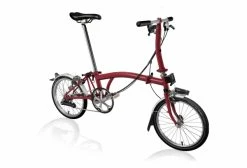 Vélo Pliant Brompton S6L 16'' 6V Rouge