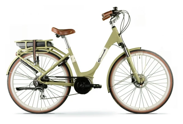 Vélo De Ville Électrique Granville E-Premium Shimano Acera 8V 300 Wh 700 Mm Vert Olive 2022 4 Vélo De Ville Électrique Granville E-Premium Shimano Acera 8V 300 Wh 700 Mm Vert Olive 2022 – Image 2