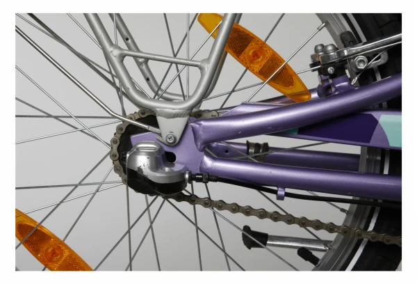 Produit Reconditionné - Vélo Enfant Electra Sprocket 3I Shimano Nexus 3V 20'' Violet 4 Produit Reconditionné - Vélo Enfant Electra Sprocket 3I Shimano Nexus 3V 20'' Violet – Image 4