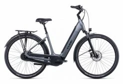 Vélo De Ville Électrique Cube Supreme Hybrid Pro 500 Easy Entry Shimano Nexus 8V 500 Wh 700 Mm Gris Flash 2022