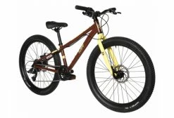 VTT Enfant Scamp Highfox MicroSHIFT Mezzo 8V 24'' Marron Jaune 2022 Vert / Kaki -Vélo Soldes unnamed file 4938