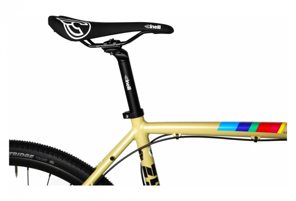 Gravel Bike Cinelli Zydeco Lala Shimano Sora 9V 700 Mm Beige Beige / Multi-couleur 7 Gravel Bike Cinelli Zydeco Lala Shimano Sora 9V 700 Mm Beige Beige / Multi-couleur – Image 6