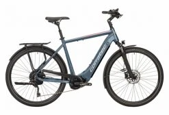 Vélo De Ville Électrique Corratec E-Power Trekking P6 LTD Gent Shimano Deore 10V 625 Wh 28'' Bleu / Gris 2022