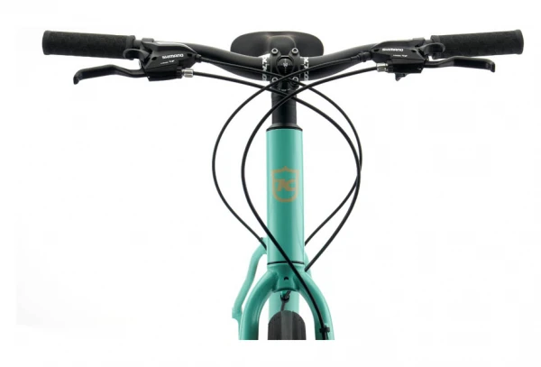 Vélo De Ville Fitness Kona Dew Shimano Altus 8V 650mm Menthe 2021 Gris 9 Vélo De Ville Fitness Kona Dew Shimano Altus 8V 650mm Menthe 2021 Gris – Image 7