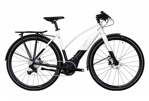 Stajvelo Vélo De Ville Électrique Stajvélo Nomades Sram GX 11V 500 Wh 700 Mm Blanc 2022 3 Stajvelo Vélo De Ville Électrique Stajvélo Nomades Sram GX 11V 500 Wh 700 Mm Blanc 2022