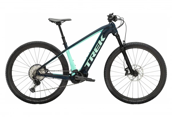 VTT Électrique Semi-Rigide Trek Powerfly 7 Shimano SLX XT 12V 625 Wh 29'' Bleu Navy / Vert Miami 2022 3 VTT Électrique Semi-Rigide Trek Powerfly 7 Shimano SLX XT 12V 625 Wh 29'' Bleu Navy / Vert Miami 2022