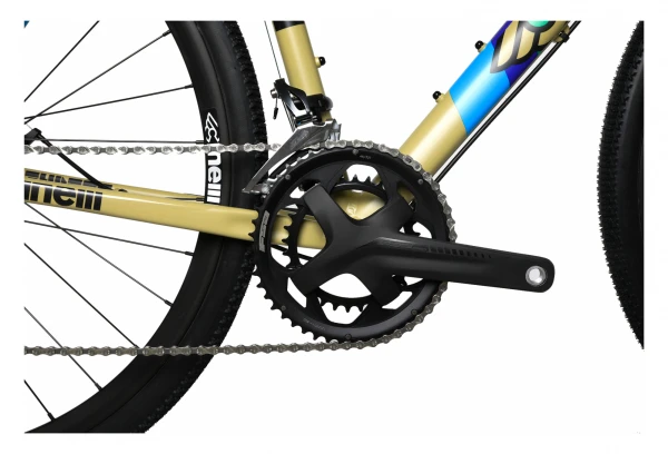 Gravel Bike Cinelli Zydeco Lala Shimano Sora 9V 700 Mm Beige Beige / Multi-couleur 8 Gravel Bike Cinelli Zydeco Lala Shimano Sora 9V 700 Mm Beige Beige / Multi-couleur – Image 7