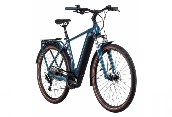 Vélo De Ville Électrique Cube Kathmandu Hybrid One 500 Shimano Deore 10V 500 Wh 700 Mm Bleu Teal 2022 4 Vélo De Ville Électrique Cube Kathmandu Hybrid One 500 Shimano Deore 10V 500 Wh 700 Mm Bleu Teal 2022 – Image 2