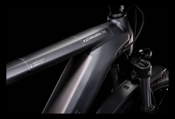 Vélo De Ville Électrique Cube Kathmandu Hybrid One 500 Shimano Deore 10V 500 Wh 700 Mm Gris Teak 2022 9 Vélo De Ville Électrique Cube Kathmandu Hybrid One 500 Shimano Deore 10V 500 Wh 700 Mm Gris Teak 2022 – Image 7