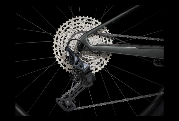 VTT Tout-Suspendu Trek Supercaliber 9.6 Shimano Deore SLX 12V 29'' Gris / Noir 2022 6 VTT Tout-Suspendu Trek Supercaliber 9.6 Shimano Deore SLX 12V 29'' Gris / Noir 2022 – Image 4