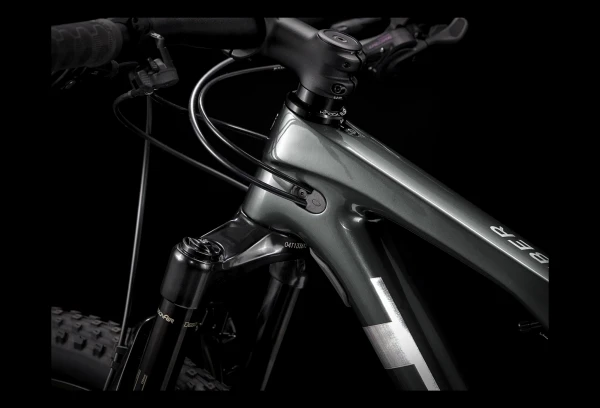 VTT Tout-Suspendu Trek Supercaliber 9.6 Shimano Deore SLX 12V 29'' Gris / Noir 2022 11 VTT Tout-Suspendu Trek Supercaliber 9.6 Shimano Deore SLX 12V 29'' Gris / Noir 2022 – Image 9