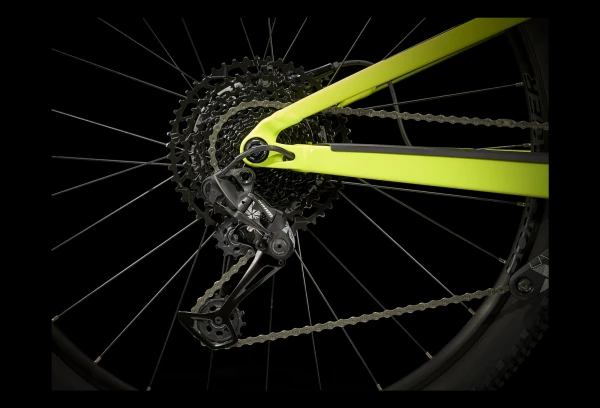 VTT Tout-Suspendu Trek Top Fuel 8 Sram NX Eagle 12V 29'' Jaune Volt Bleu Dark Aquatic 2021 Jaune / Fluo / Bleu 6 VTT Tout-Suspendu Trek Top Fuel 8 Sram NX Eagle 12V 29'' Jaune Volt Bleu Dark Aquatic 2021 Jaune / Fluo / Bleu – Image 4