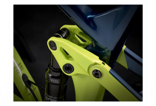VTT Tout-Suspendu Trek Top Fuel 8 Sram NX Eagle 12V 29'' Jaune Volt Bleu Dark Aquatic 2021 Jaune / Fluo / Bleu 9 VTT Tout-Suspendu Trek Top Fuel 8 Sram NX Eagle 12V 29'' Jaune Volt Bleu Dark Aquatic 2021 Jaune / Fluo / Bleu – Image 7
