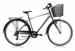 Vélo De Ville Monty Swing Shimano Tourney 7V 700 Mm Bleu