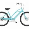Beach Cruiser Électrique Electra Cruiser Go! Step-Thru Single Speed 250 Wh 26'' Bleu Bora-Bora 2022 -Vélo Soldes unnamed file 6481