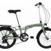 Vélo Pliant Bicyklet Oscar Shimano Tourney 6V 20'' Vert Wood 2022