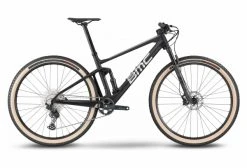 VTT Tout-Suspendu BMC Fourstroke 01 Three Shimano SLX 12V 29'' Gris Carbon Brushed 2022