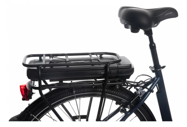 Vélo De Ville Électrique Mixte Bicyklet Claude Shimano Tourney 7V 500 Wh 700 Mm Bleu Nuit Mat 4 Vélo De Ville Électrique Mixte Bicyklet Claude Shimano Tourney 7V 500 Wh 700 Mm Bleu Nuit Mat – Image 3