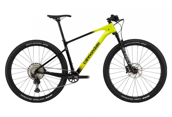 VTT Semi-Rigide Cannondale Scalpel HT Carbon 3 Shimano SLX XT 12V 29'' Noir / Jaune Fluo 2022 9 VTT Semi-Rigide Cannondale Scalpel HT Carbon 3 Shimano SLX XT 12V 29'' Noir / Jaune Fluo 2022 – Image 7