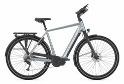 Vélo De Ville Électrique Gazelle Chamonix T10 HMS H Shimano Deore 10V 504 Wh 700 Mm Gris 2022