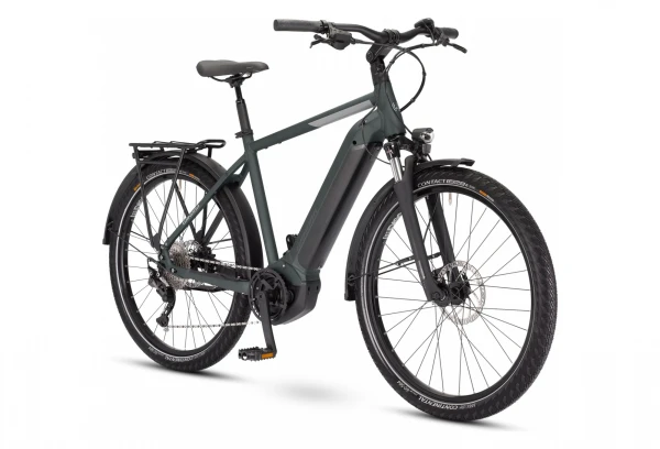 Vélo De Ville Électrique Winora Yucatan 10 Gent 27,5'' 630Wh Shimano Deore 10V Vert Emeraude 2022 4 Vélo De Ville Électrique Winora Yucatan 10 Gent 27,5'' 630Wh Shimano Deore 10V Vert Emeraude 2022 – Image 2