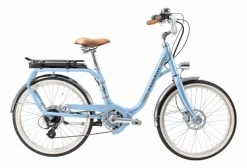 Vélo De Ville Électrique Peugeot ELC01 E-Legend Shimano Tourney/Altus 8V 400 Wh 26'' Bleu 2021