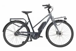 Vélo De Ville Électrique Trek District+ 2 Stagger Shimano Nexus 7V 300wh Bleu Marine / Gris 2020