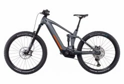 VTT Électrique Tout-Suspendu Cube Stereo Hybrid 140 HPC SL 625 Shimano Deore/XT 12V 625 Wh 27.5'' Gris Flash Orange 2022 Gris / Orange -Vélo Soldes unnamed file 6962