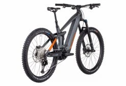 VTT Électrique Tout-Suspendu Cube Stereo Hybrid 140 HPC SL 625 Shimano Deore/XT 12V 625 Wh 27.5'' Gris Flash Orange 2022 Gris / Orange -Vélo Soldes unnamed file 6964