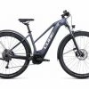 VTT Électrique Semi-Rigide Cube Reaction Hybrid Performance 625 Allroad Trapeze Shimano Alivio 9V 625 Wh 27.5'' Gris Metallic 2022
