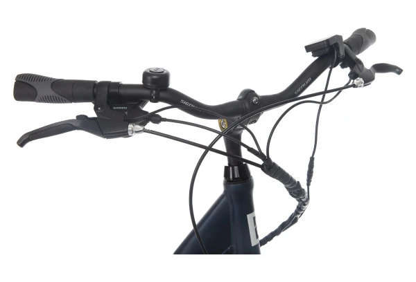 Vélo De Ville Électrique Mixte Bicyklet Claude Shimano Tourney 7V 500 Wh 700 Mm Bleu Nuit Mat 7 Vélo De Ville Électrique Mixte Bicyklet Claude Shimano Tourney 7V 500 Wh 700 Mm Bleu Nuit Mat – Image 6