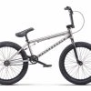 BMX Freestyle WeThePeople Nova 20.5TT Matt Raw / Argent 2021 Blanc / Noir