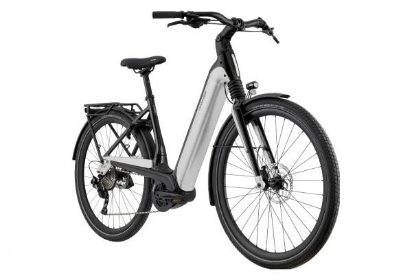 Vélo De Ville Électrique Cannondale Mavaro Neo 5 Shimano Deore 10V 500 Wh 700 Mm Blanc Cashmere Noir Blanc / Noir 4 Vélo De Ville Électrique Cannondale Mavaro Neo 5 Shimano Deore 10V 500 Wh 700 Mm Blanc Cashmere Noir Blanc / Noir – Image 2