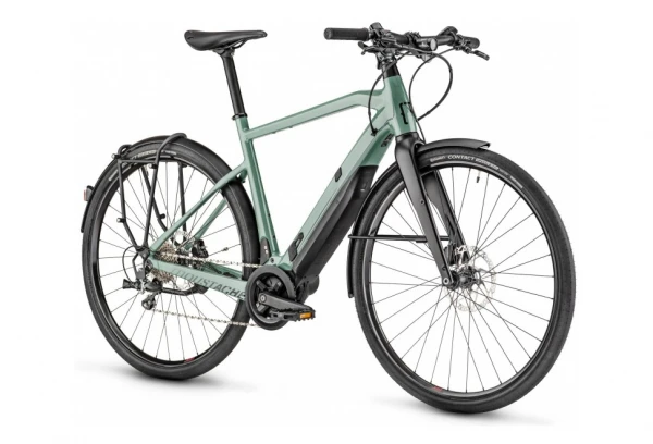 Moustache Bikes VTC Électrique Moustache Friday 28.3 Shimano Tiagra 10V 400 Wh 70mm Vert Pastel 4 Moustache Bikes VTC Électrique Moustache Friday 28.3 Shimano Tiagra 10V 400 Wh 70mm Vert Pastel – Image 2