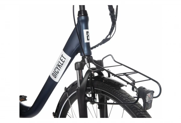 Vélo De Ville Électrique Mixte Bicyklet Claude Shimano Tourney 7V 500 Wh 700 Mm Bleu Nuit Mat 8 Vélo De Ville Électrique Mixte Bicyklet Claude Shimano Tourney 7V 500 Wh 700 Mm Bleu Nuit Mat – Image 7