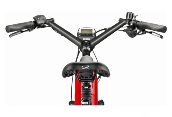 Moustache Bikes VTC Électrique Moustache Samedi 28.5 Open Shimano Deore 10V 2021 Rouge Métal 9 Moustache Bikes VTC Électrique Moustache Samedi 28.5 Open Shimano Deore 10V 2021 Rouge Métal – Image 7