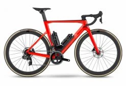 Vélo De Route BMC Timemachine Road 01 Three Sram Rival ETap AXS 12V 700 Mm Rouge Noir 2022