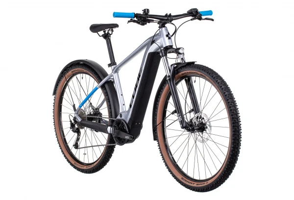 VTT Électrique Semi-Rigide Cube Reaction Hybrid Performance 625 Allroad Shimano Alivio 9V 625 Wh 29'' Argent Polar 2022 4 VTT Électrique Semi-Rigide Cube Reaction Hybrid Performance 625 Allroad Shimano Alivio 9V 625 Wh 29'' Argent Polar 2022 – Image 2