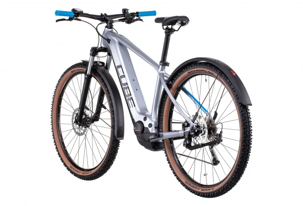 VTT Électrique Semi-Rigide Cube Reaction Hybrid Performance 625 Allroad Shimano Alivio 9V 625 Wh 29'' Argent Polar 2022 7 VTT Électrique Semi-Rigide Cube Reaction Hybrid Performance 625 Allroad Shimano Alivio 9V 625 Wh 29'' Argent Polar 2022 – Image 5