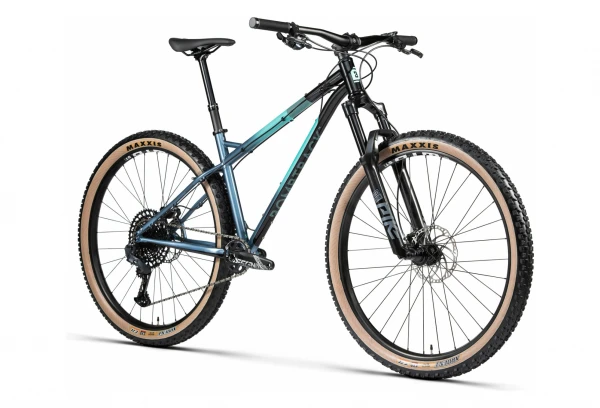 VTT Bombtrack Cale Sram GX Eagle 12V 29'' Vert Teal Et Bleu Cyan 2022 4 VTT Bombtrack Cale Sram GX Eagle 12V 29'' Vert Teal Et Bleu Cyan 2022 – Image 2