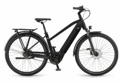 Vélo De Ville Électrique Femme Winora Sinus R8f Shimano Nexus 8V 625 Wh 650b Noir 2022