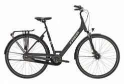 Vélo De Ville Trek District 1 Equiped Lowstep Shimano Nexus 7V Matte Dnister Black 2021 Noir