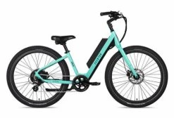 Vélo De Ville Électrique Aventon Pace 250 Step Trought Shimano Tourney 7V 250 Wh 650b Vert Céleste 2021
