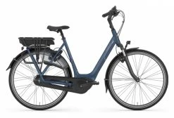 Vélo De Ville Électrique Gazelle Orange C7+ HMB H7 Shimano Nexus 7V 300Wh Bleu Foncé 2020