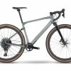 Gravel Bike BMC URS LT Two Sram Rival ETap AXS/GX Eagle AXS 12V 700 Mm Gris Metallic Moss 2023