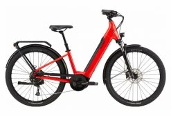 Vélo De Ville Électrique Cannondale Adventure Neo 3 EQ 650b Shimano 9V 400Wh Rally Red
