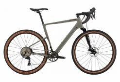 Gravel Bike Cannondale Topstone Carbon Lefty 3 650b Shimano GRX 11V Stealth Gris