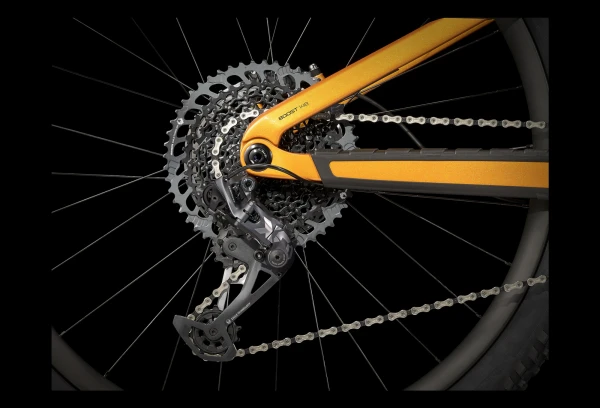 VTT Tout-Suspendu Trek Fuel EX 9.9 29'' Sram X01 Eagle 12V Lithium Grey/Factory Orange 2021 4 VTT Tout-Suspendu Trek Fuel EX 9.9 29'' Sram X01 Eagle 12V Lithium Grey/Factory Orange 2021 – Image 2