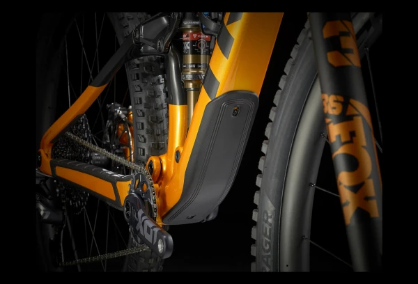 VTT Tout-Suspendu Trek Fuel EX 9.9 29'' Sram X01 Eagle 12V Lithium Grey/Factory Orange 2021 6 VTT Tout-Suspendu Trek Fuel EX 9.9 29'' Sram X01 Eagle 12V Lithium Grey/Factory Orange 2021 – Image 4