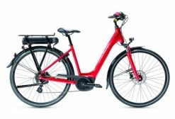 Vélo De Ville Électrique Gitane E-Salsa Yamaha D8 26'' Shimano Acera/Altus 8V 400 Wh Rouge Rubis 2022